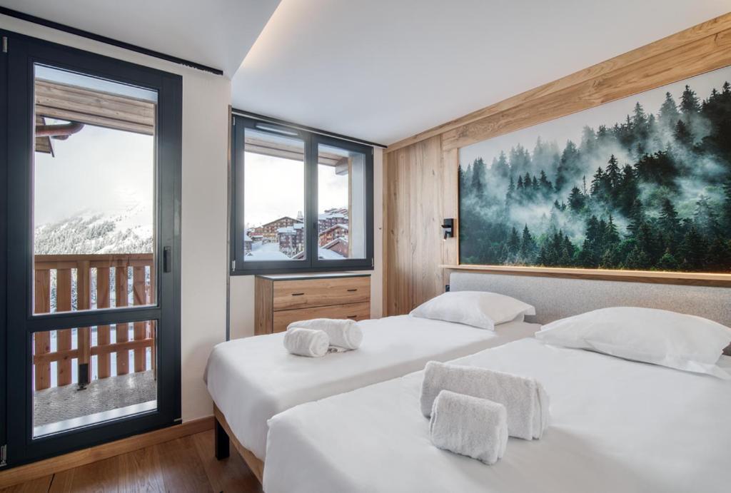 Chalet Hotel Turquoise La Plagne-Tarentaise Eksteriør billede
