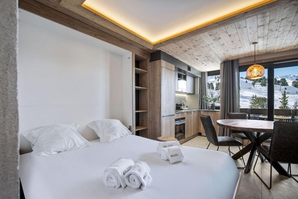 Chalet Hotel Turquoise La Plagne-Tarentaise Eksteriør billede